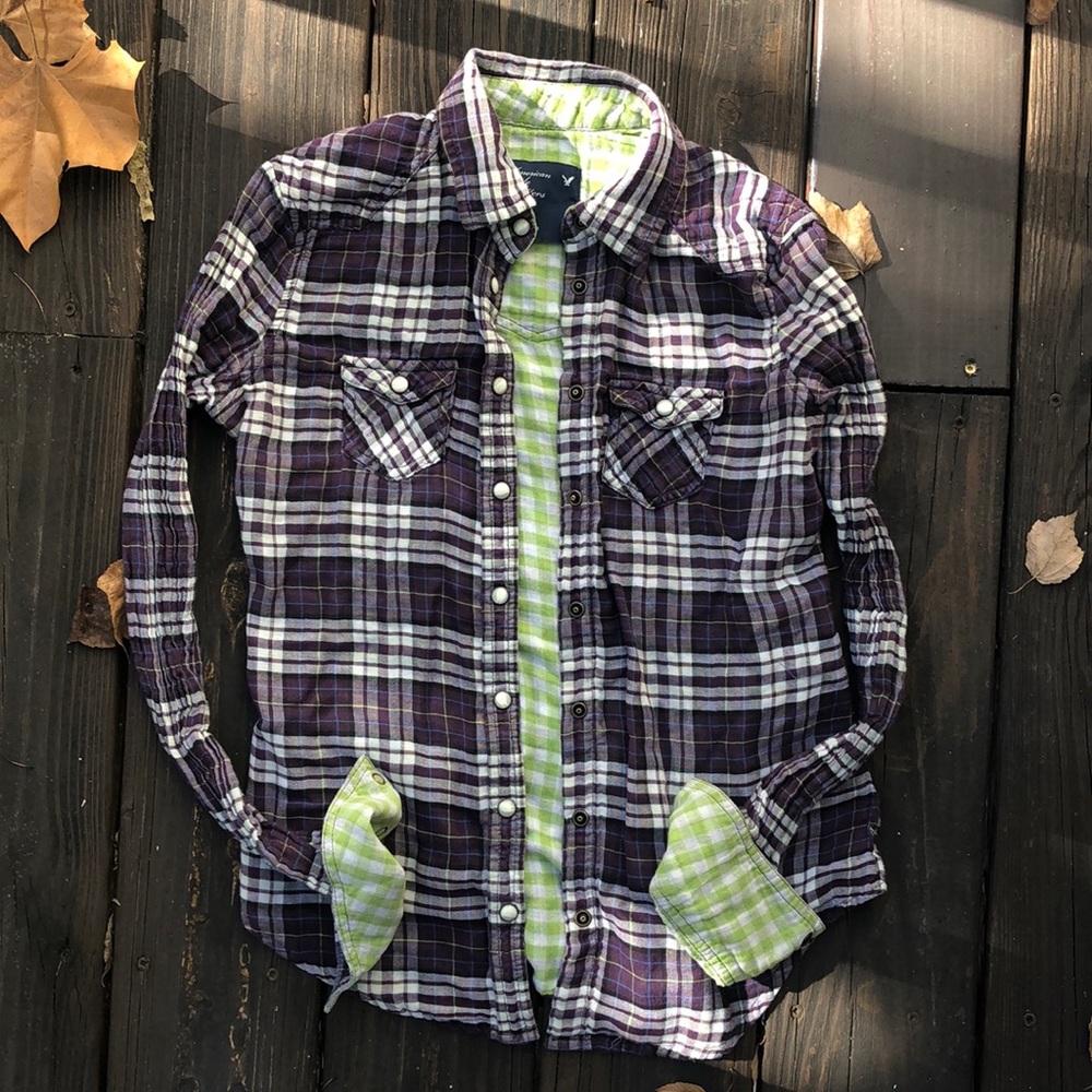 American Eagle Outfitters Flannel Shirt